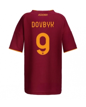 Billige Fotballdrakt AS Roma Artem Dovbyk #9 Replika Hjemmedrakt Dame 2025-26 Kortermet Billige Fotballdrakt AS Roma Artem Dovbyk #9 Replika Hjemmedrakt Dame 2025-26 Kortermet